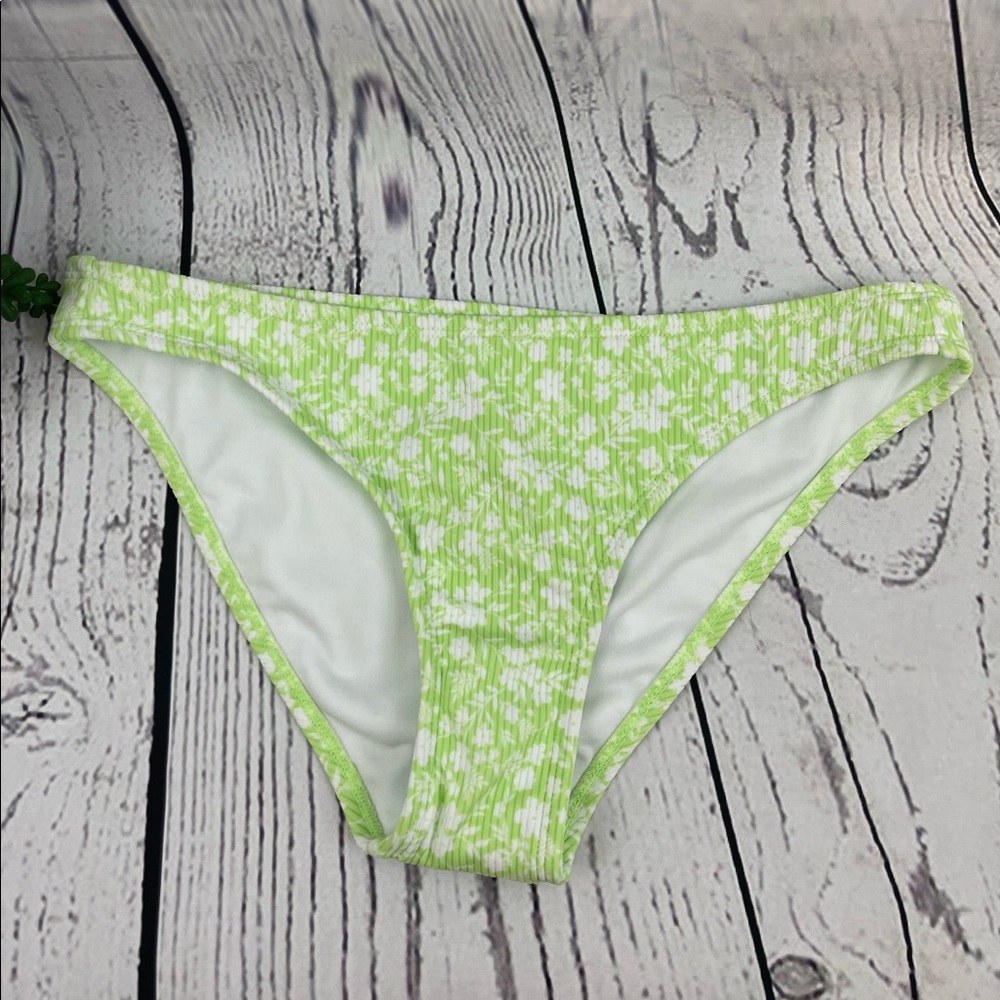 Juniors' Ribbed Cheeky High Leg Bikini Bottom - Xhilaration™